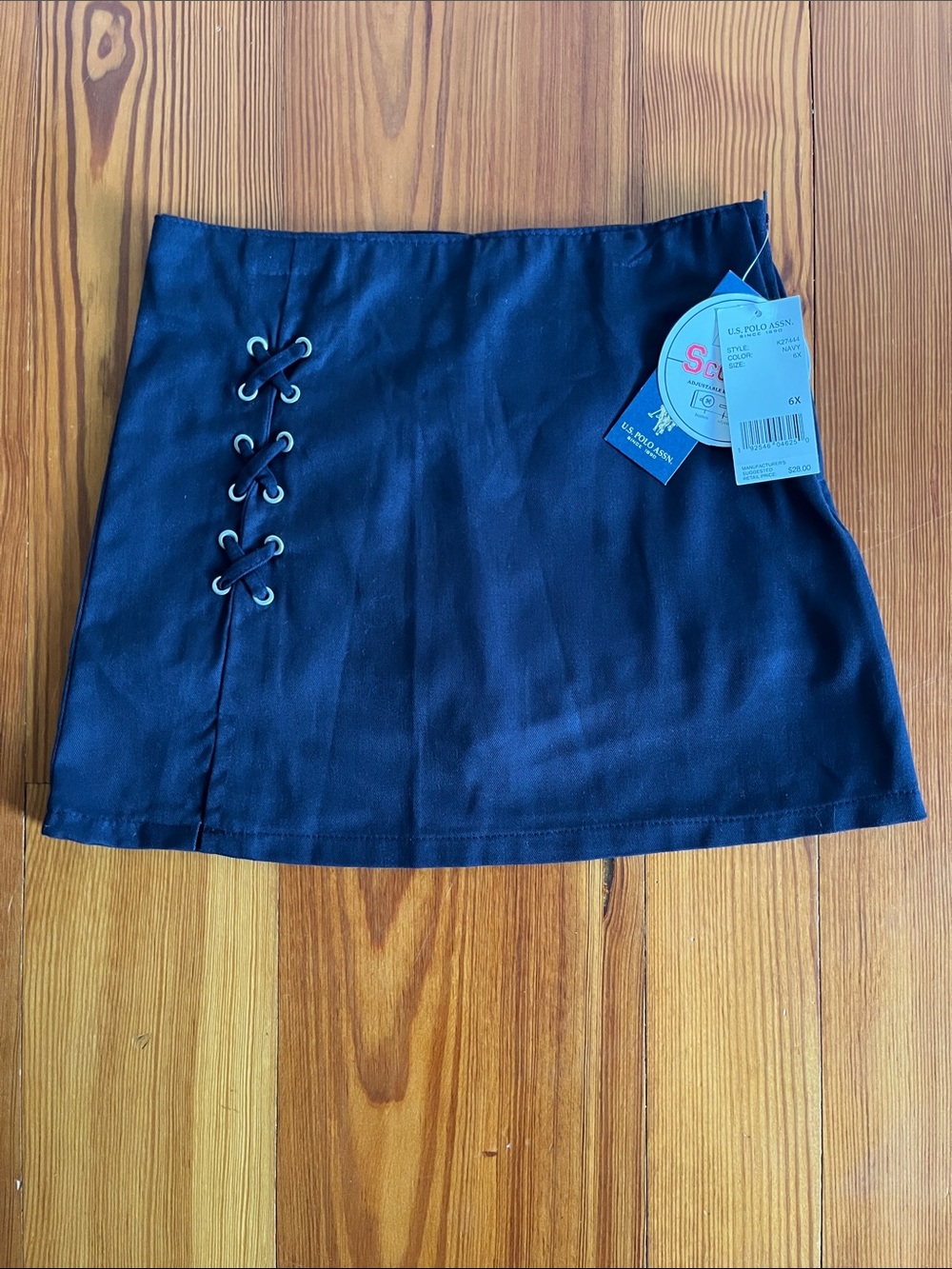 Girls Navy Uniform Skort NWT 6X